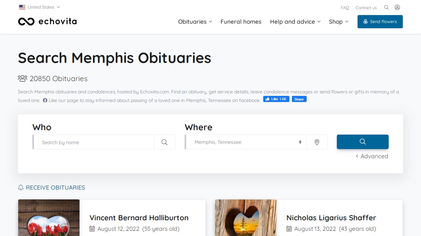 Memphis Obituaries - Latest Obituaries in Memphis TN